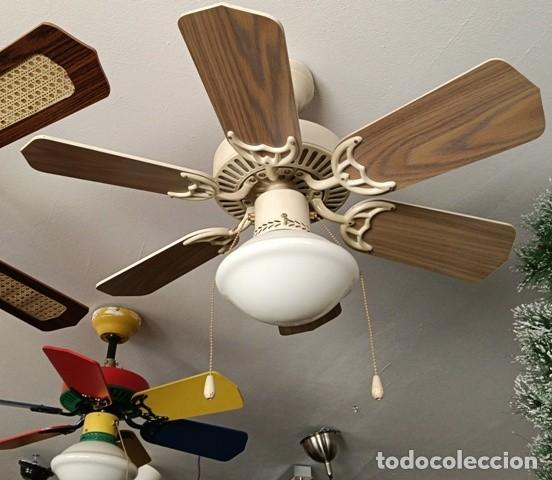 Segunda mano: 3 LAMPARAS VENTILADOR de TECHO - Foto 7