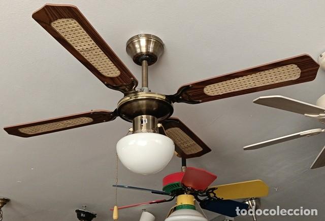 Segunda mano: 3 LAMPARAS VENTILADOR de TECHO - Foto 9