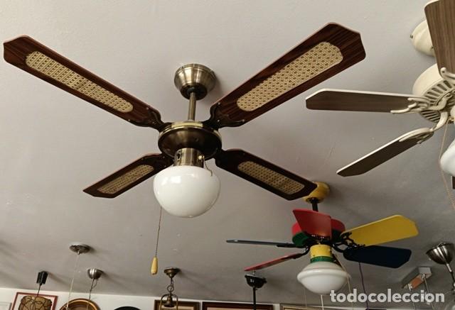 Segunda mano: 3 LAMPARAS VENTILADOR de TECHO - Foto 10