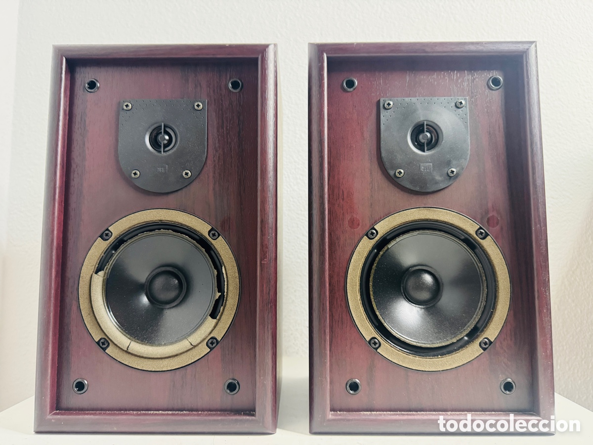 Segunda Mano: JBL TLX 210 Monitor Speakers Color Caoba Para Reconar Suspensiones