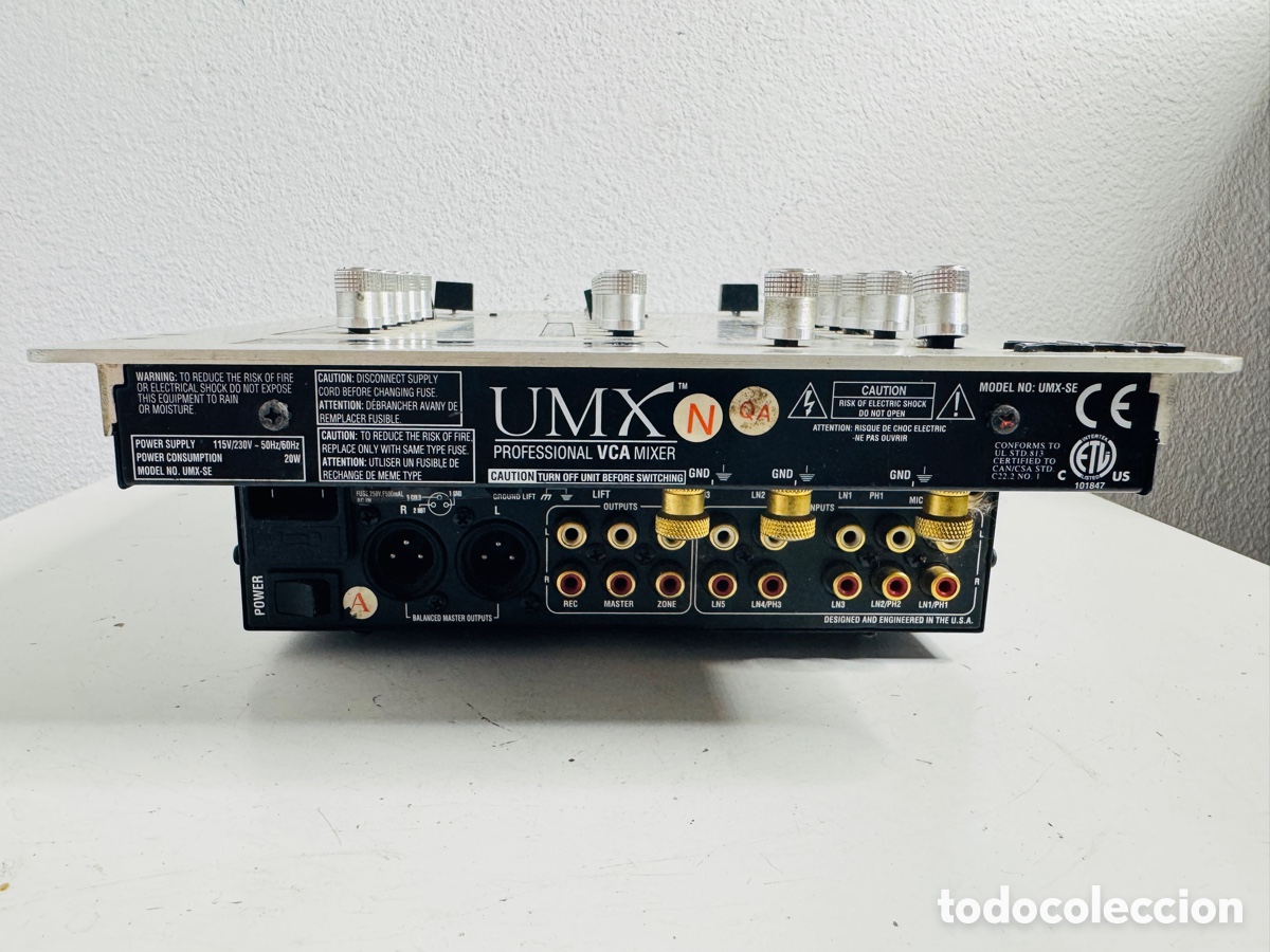 Segunda mano: mesa de mezclas DJ Gemini UMX Special Edition Incompleta Funciona - Foto 9