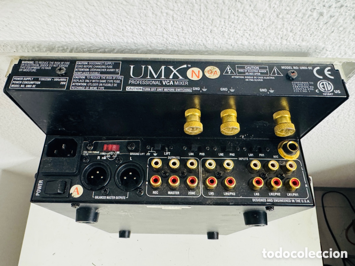 Segunda mano: mesa de mezclas DJ Gemini UMX Special Edition Incompleta Funciona - Foto 11