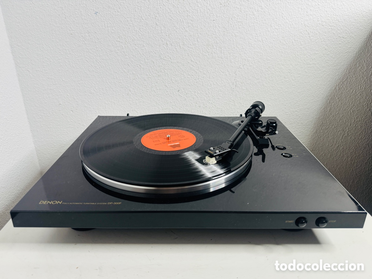 Segunda Mano: Denon DP-300F Fully Automatic Analog Turntable Sin Tapa