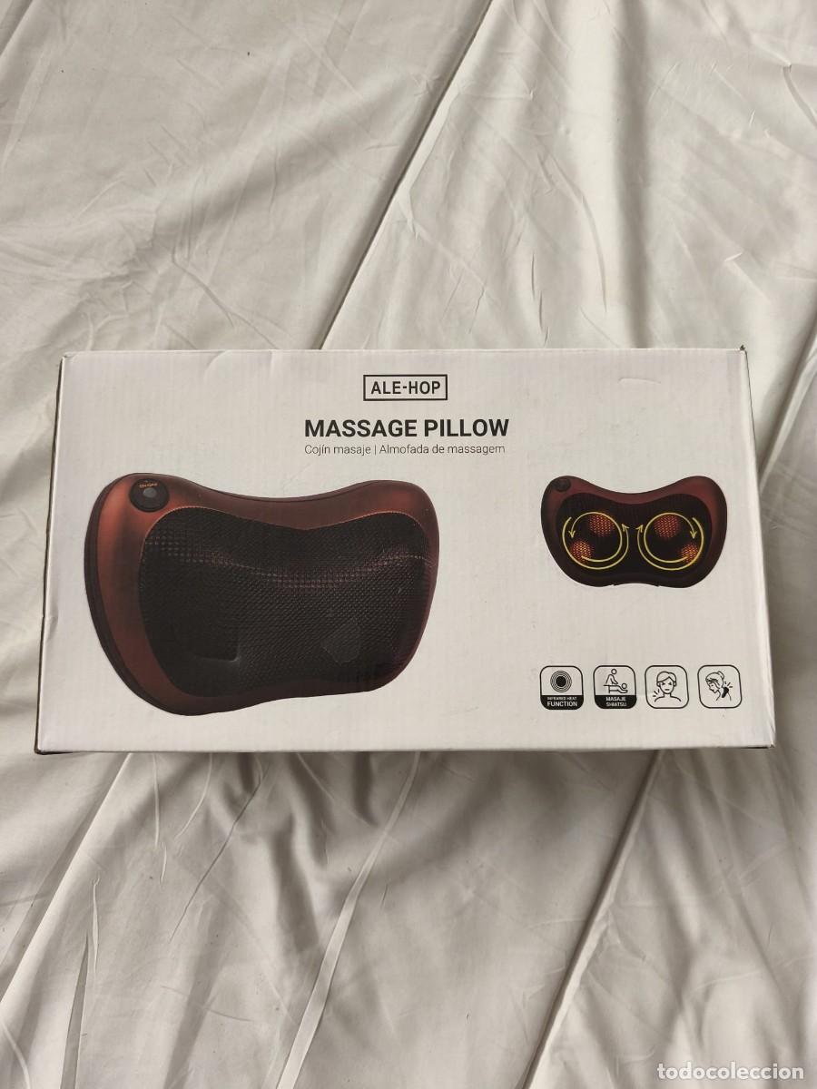 Segunda Mano: Massage pillow . Coj&iacute;n masaje Shiatsu con funci&oacute;n calor .coche o casa ⁠ALE-HOP. Nuevo. Caja original