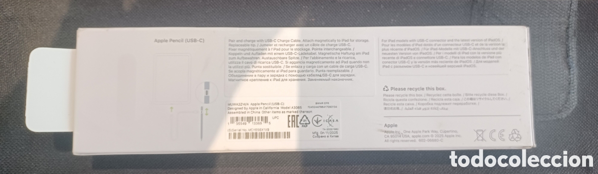Segunda mano: Caja vac&iacute;a Apple Pencil (USB-C) - Foto 3