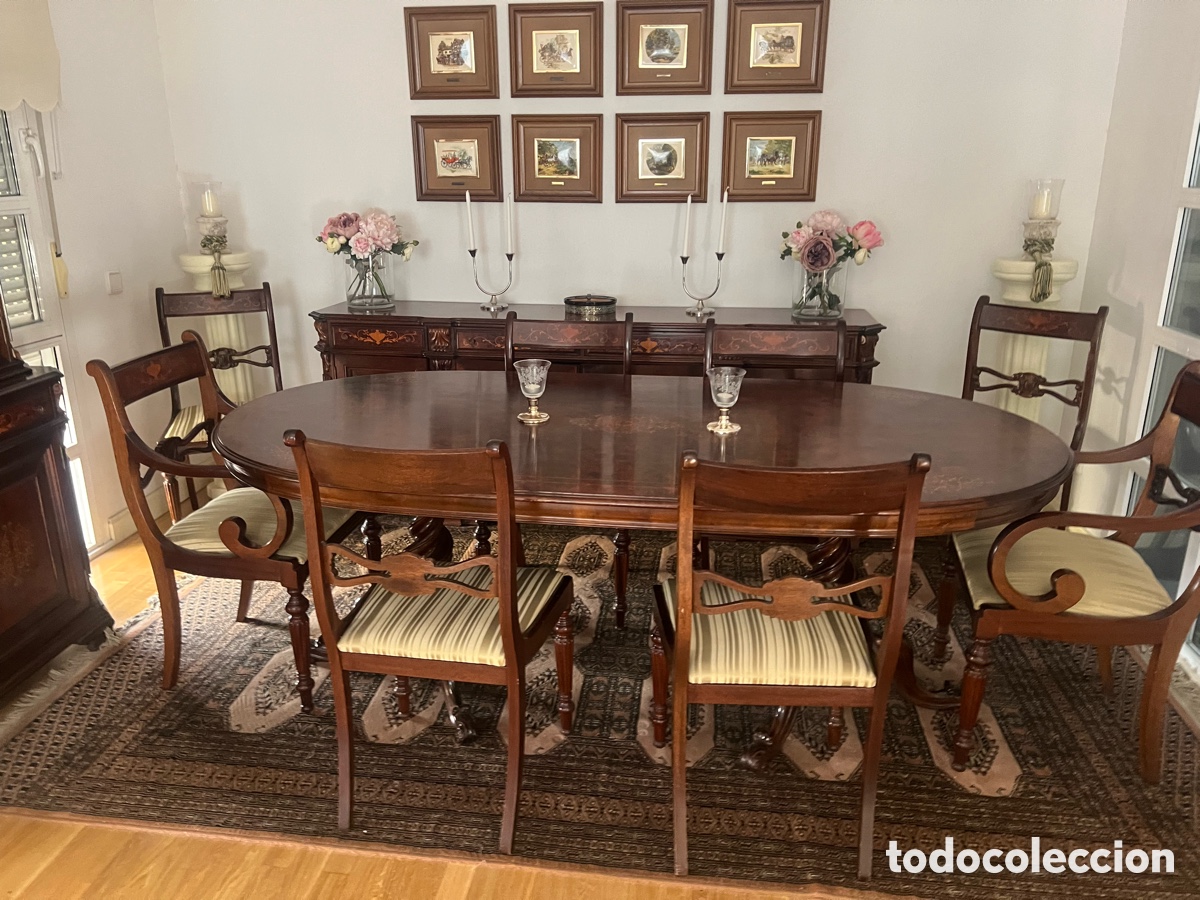 Segunda mano: Comedor marqueter&iacute;a alt&iacute;sima calidad - Foto 3