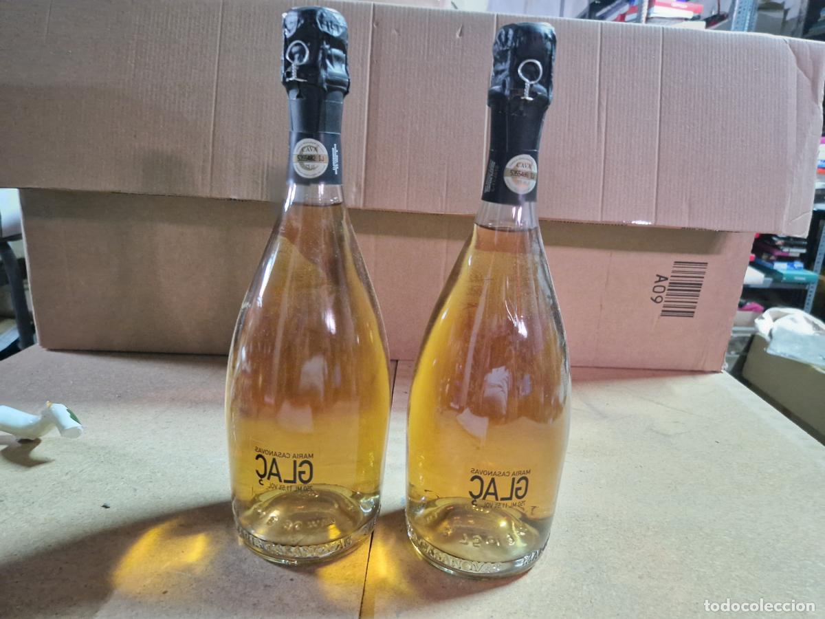 Segunda Mano: 2 BONITAS BOTELLAS DE LICOR. MARIA CASANOVAS