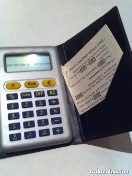 Segunda mano: CALCULADORA Y CONVERSOR PESETAS A EUROS - Foto 2