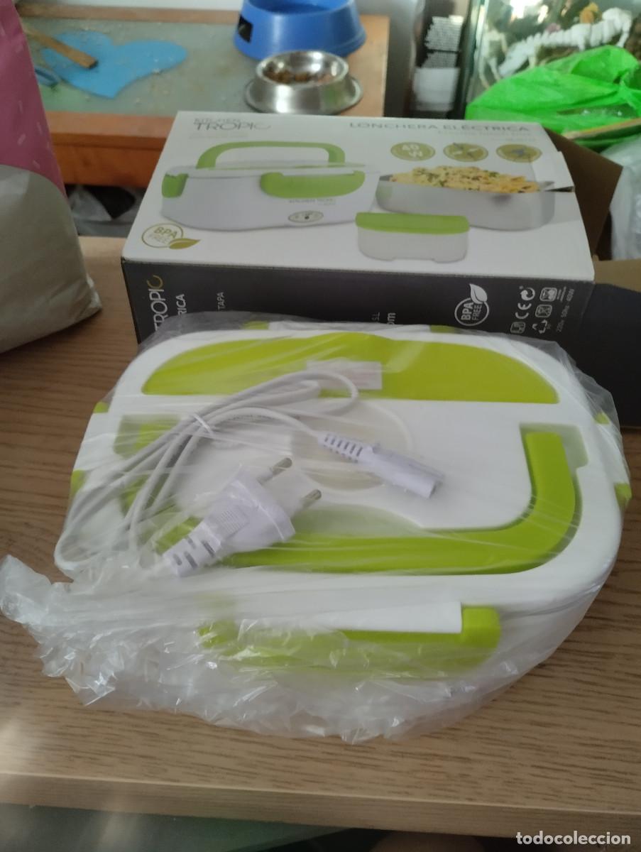 Segunda Mano: lonchera electrica kitchen tropic con su caja (sin usar)