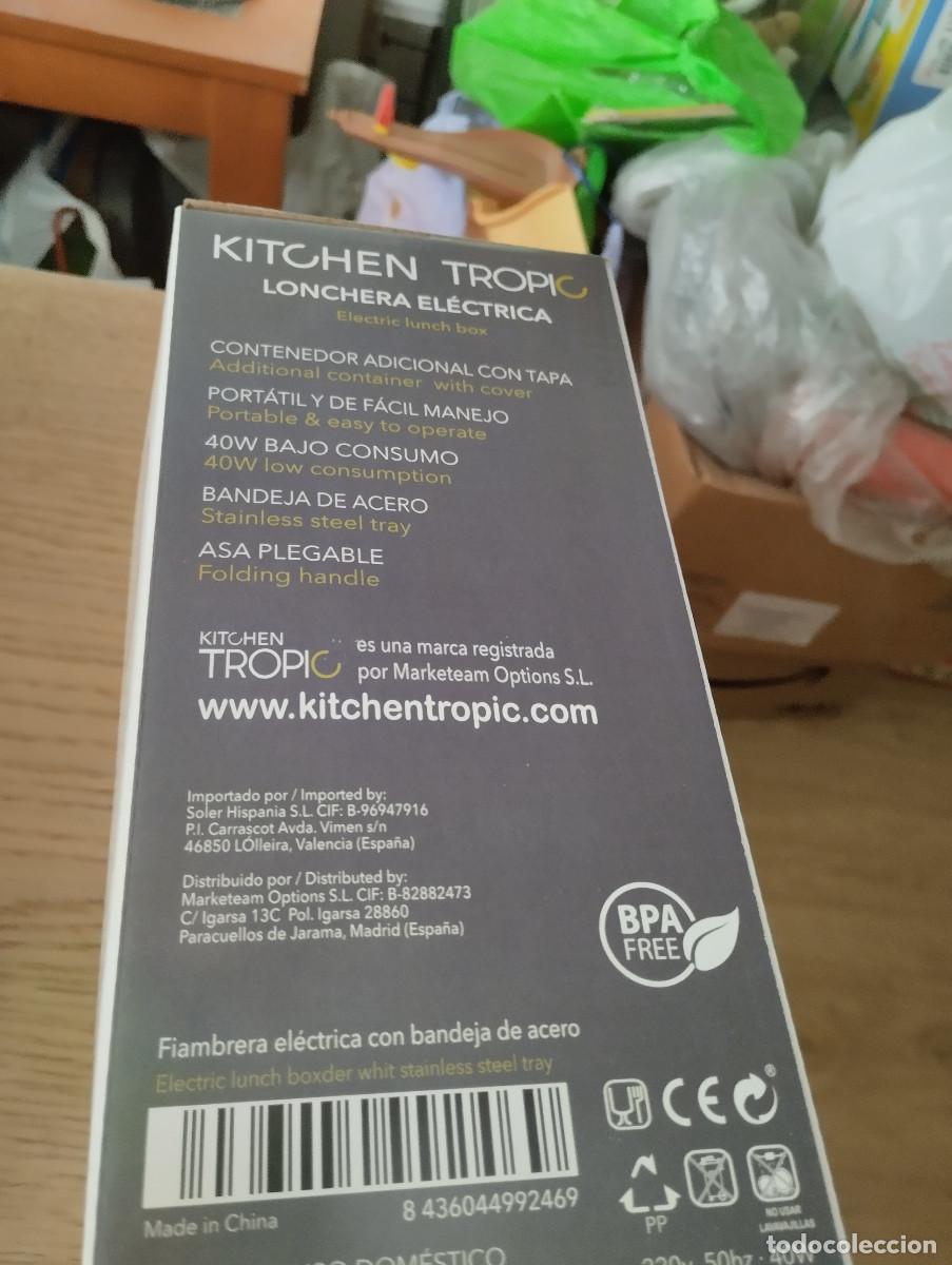 Segunda mano: lonchera electrica kitchen tropic con su caja (sin usar) - Foto 3