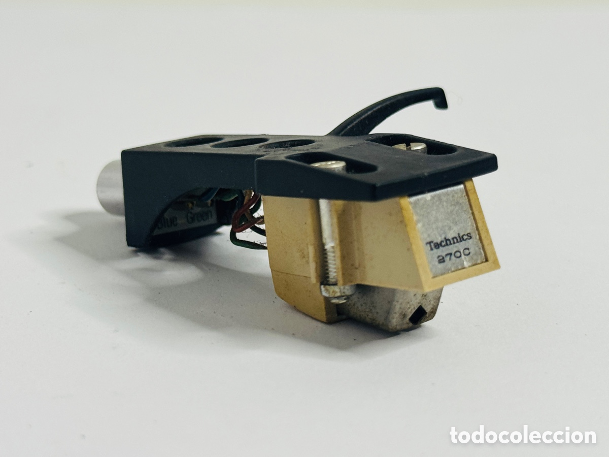 Segunda mano: Technics 270 C Phono Cartridge & Aluminium Headshell Hifi Vintage - Foto 2