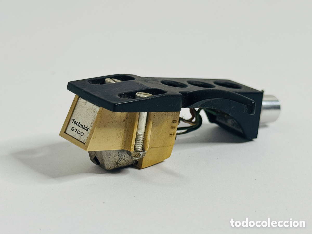 Segunda mano: Technics 270 C Phono Cartridge & Aluminium Headshell Hifi Vintage - Foto 7