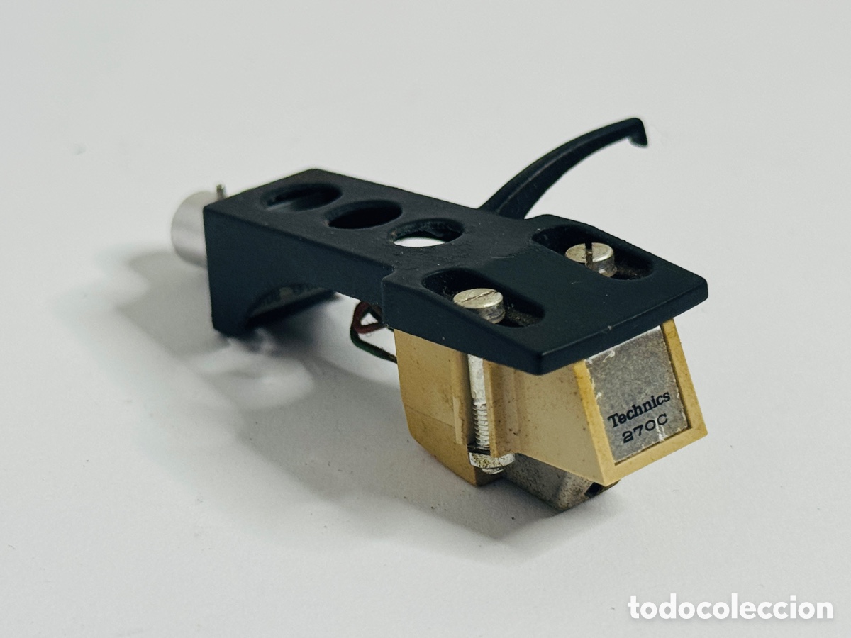 Segunda mano: Technics 270 C Phono Cartridge & Aluminium Headshell Hifi Vintage - Foto 1
