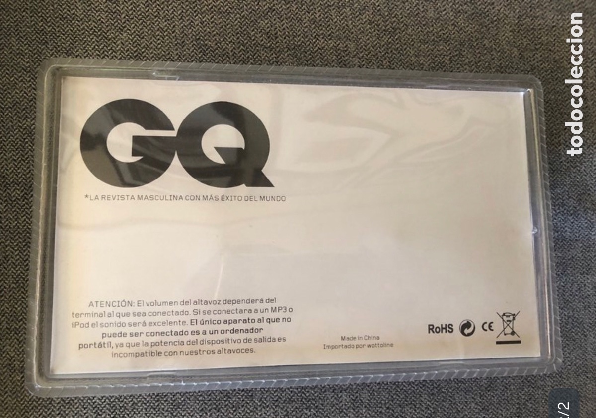 Segunda mano: Altavoces Plegables GQ Blancos Original. ASM - Foto 2