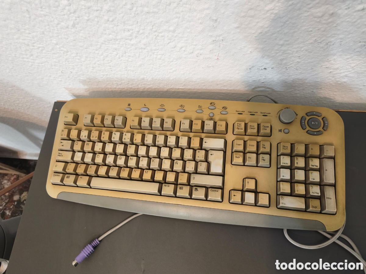 Segunda mano: Teclado para ps1/2 pc btc 900 - Foto 2