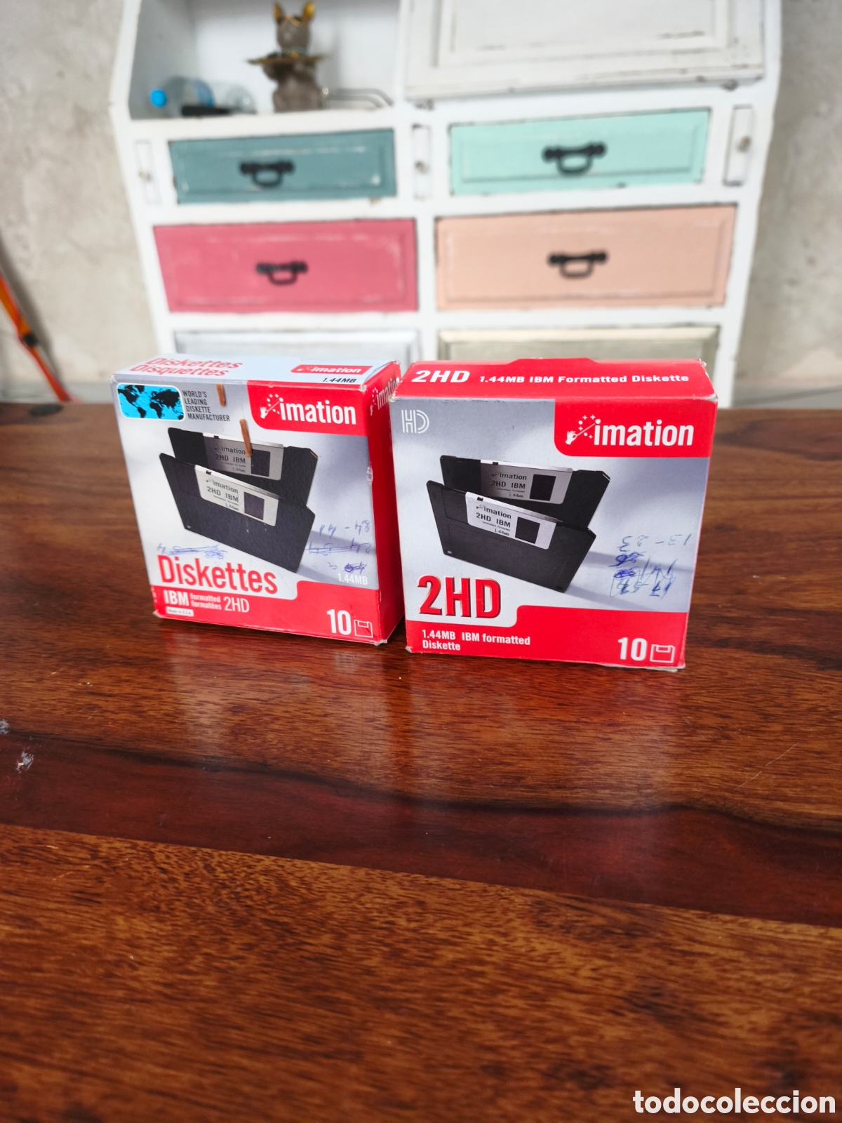 Segunda mano: Dos paquetes de diskettes imation - Foto 1