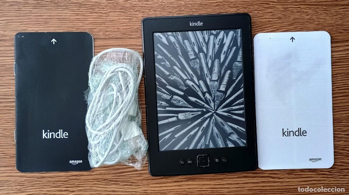 Segunda Mano: E&ndash;Book Kindle Amazon pantalla de tinta electr&oacute;nica wifi E Ink 6&rdquo; o 15 cm, Hab.