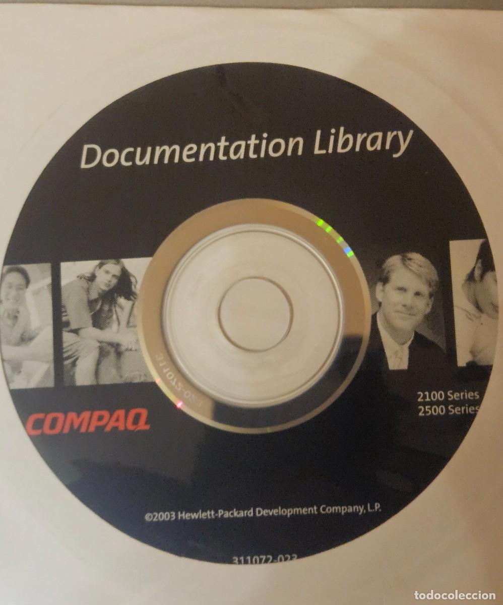 Segunda Mano: CD Compaq Documentation Library Series 2100 2500 Presario Hewlett Packard 2003 documentacion PC gu&iacute;a