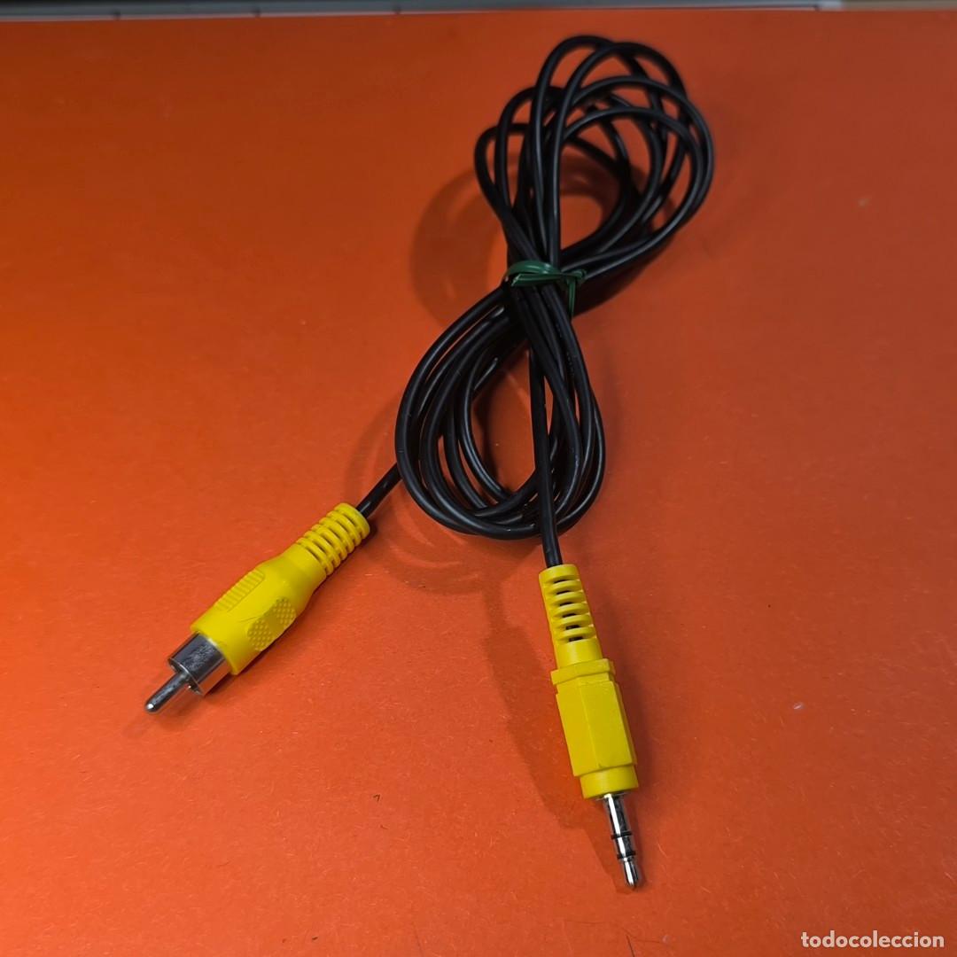 Segunda Mano: 001475INF-cable adaptador de Jack de 3,5 mm a RCA de v&iacute;deo compuesto - 1,8 m