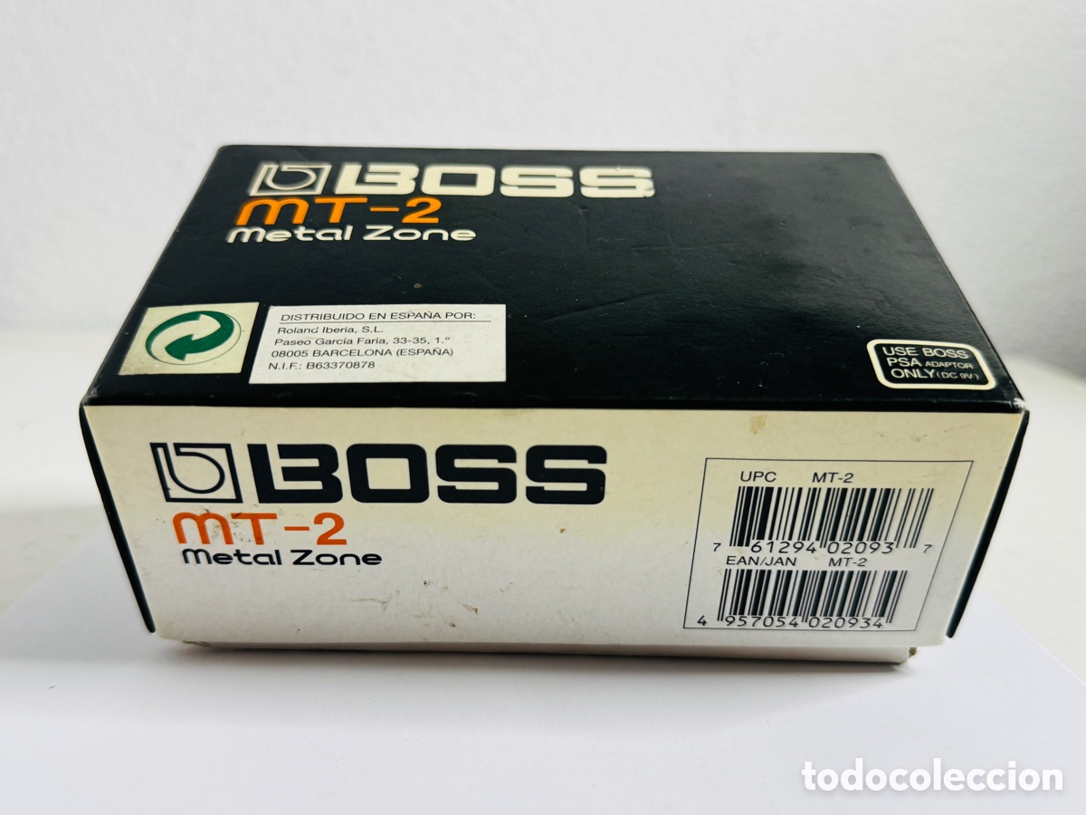 Segunda mano: Boss MT2 Metal Zone Effects Guitar Distortion Pedal - Foto 12