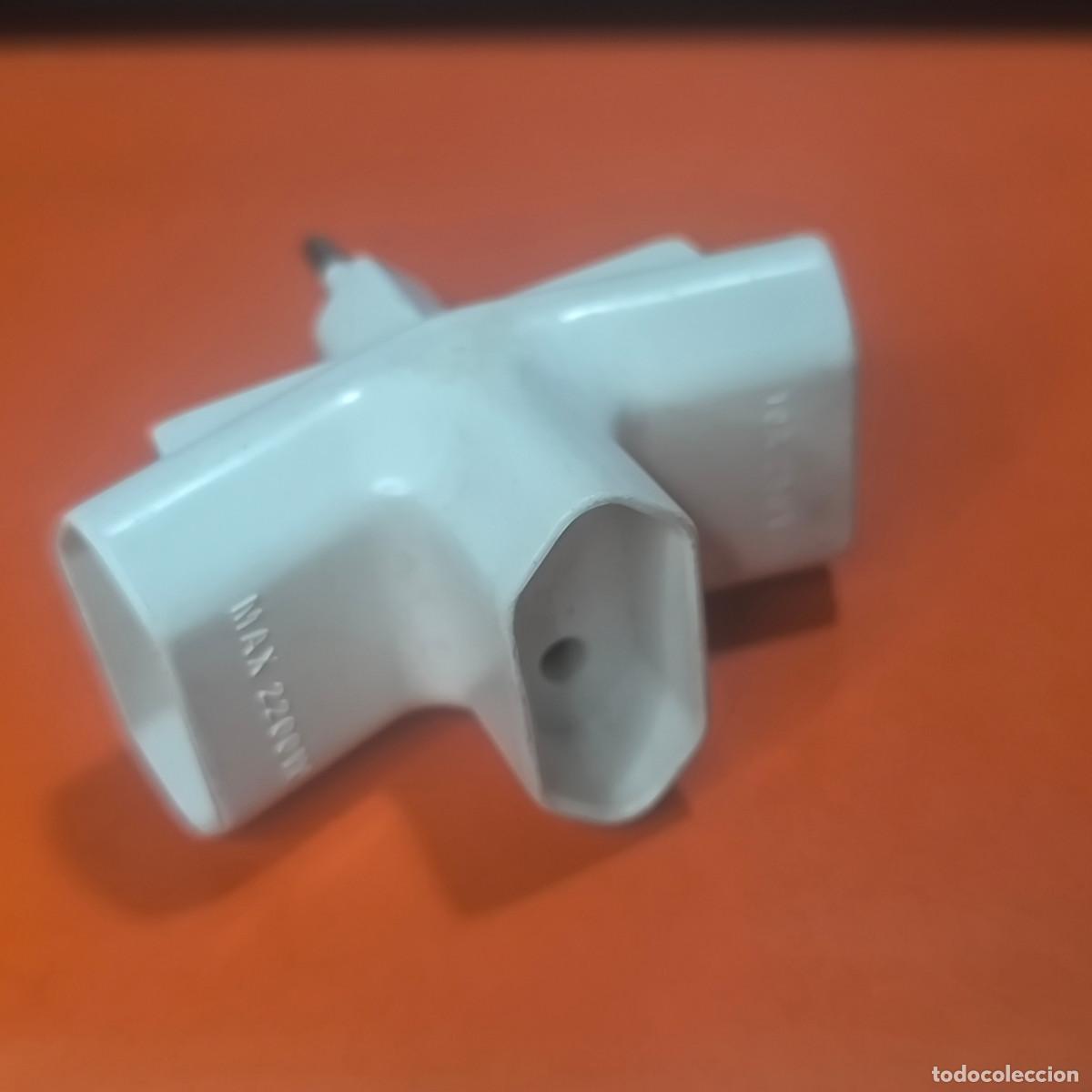 Segunda Mano: 001553BRI-multiplicador plano tipo c a 3 enchufes tipo c blanco - 250v-10a - solera