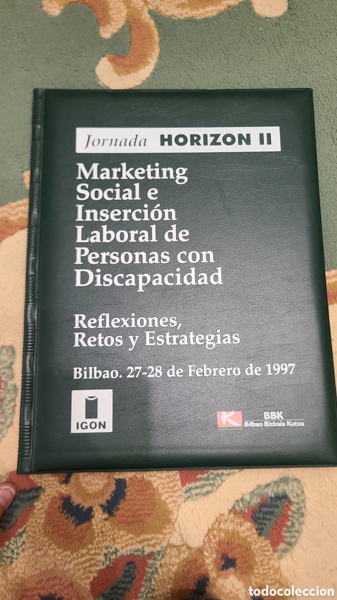 Segunda Mano: Carpeta para bloc de hojas Jornadas Horizon II