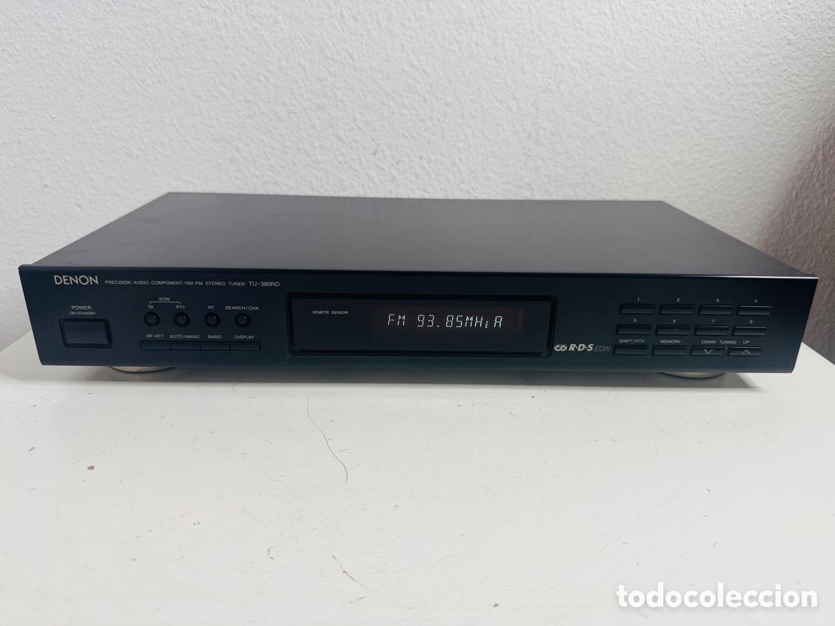 Segunda mano: DENON TU-380RD Precision Component Audio AM-FM Stereo Tuner Hifi Vintage
