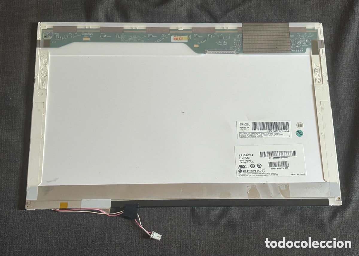 Segunda mano: Pantalla LCD 15.4 LP154WX4 (TL)(C5) LG Philips Portatil Conector 30 Pines CCFL⁠