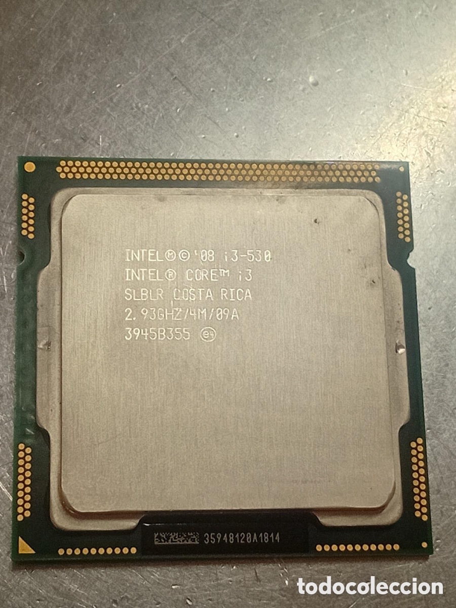 Segunda mano: Procesador Intel Core i3-530 (2.93 GHz, Socket LGA1156) &ndash; Funcionando - Foto 1