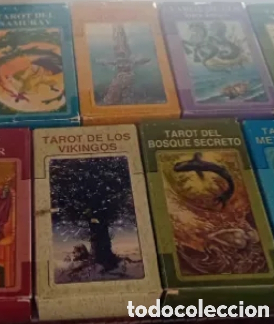 Segunda mano: Tarot de samurai y bosque secreto