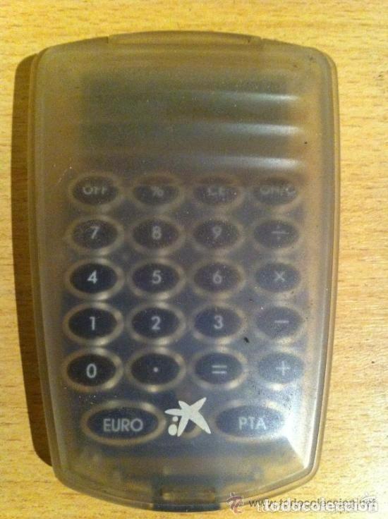 Segunda mano: EUROCALCULADORA ESPECIAL DE LA CAIXA -NO SE SI FUNCIONARA