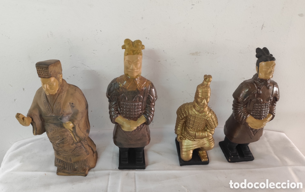 Segunda mano: Figuras guerreros chinos