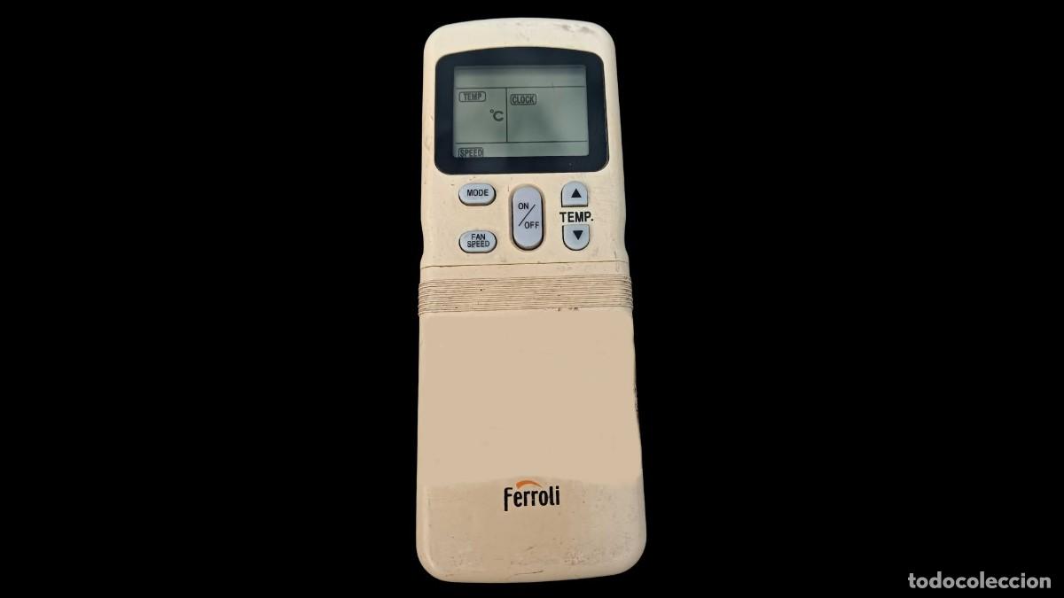Segunda mano: MANDO ORIGINAL AIRE ACONDICIONADO FERROLI - TIPO R11HG/E - PANTALLA LCD