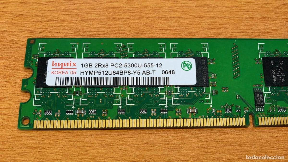 Zweite Hand: 2 GB pareja dual, 1 GB de Tarjeta de Memoria PC2-5300U Hynix
