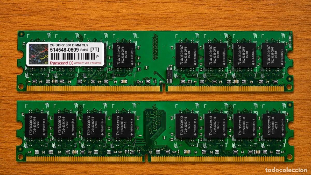 Segunda mano: Lote de 2: Tarjeta de Memoria Ram Transcend 2Gb - Foto 3