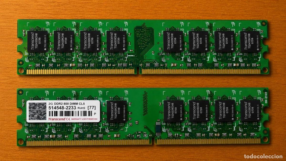Segunda mano: Lote de 2: Tarjeta de Memoria Ram Transcend 2Gb - Foto 2