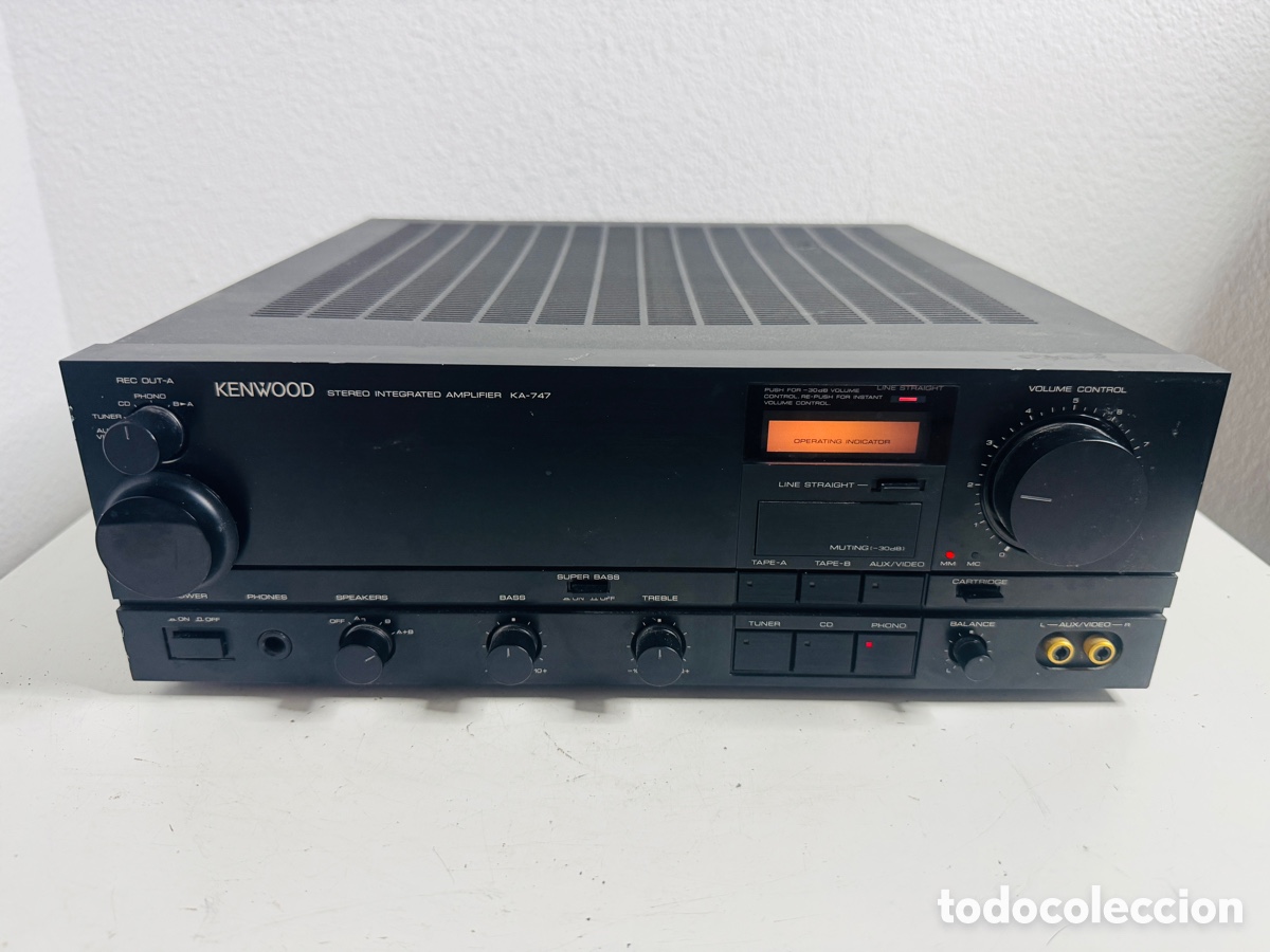 Segunda mano: KENWOOD KA-747 Stereo Integrated Amplifier 1985 Made in Japan