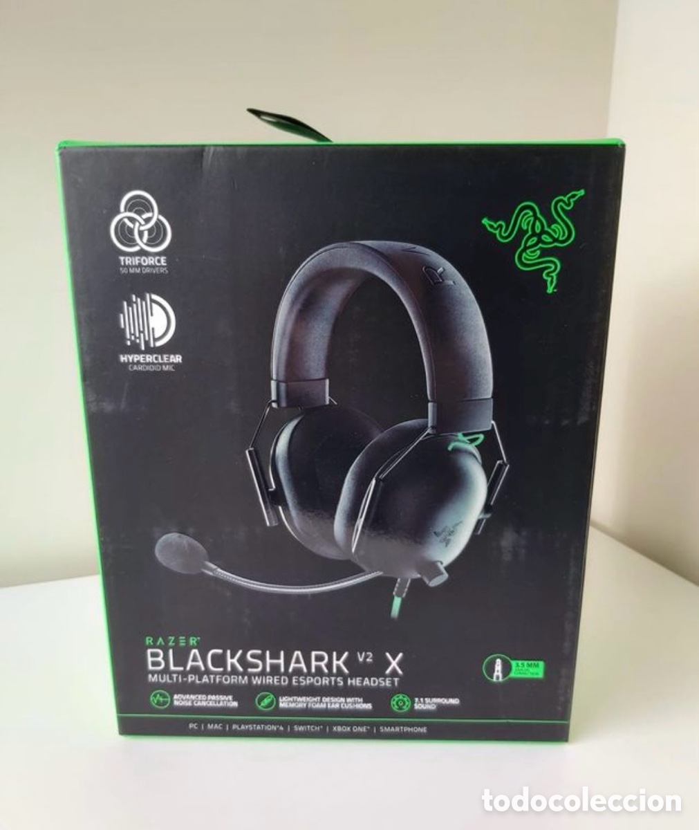 Segunda mano: Cascos Razer Blackshark V2 X