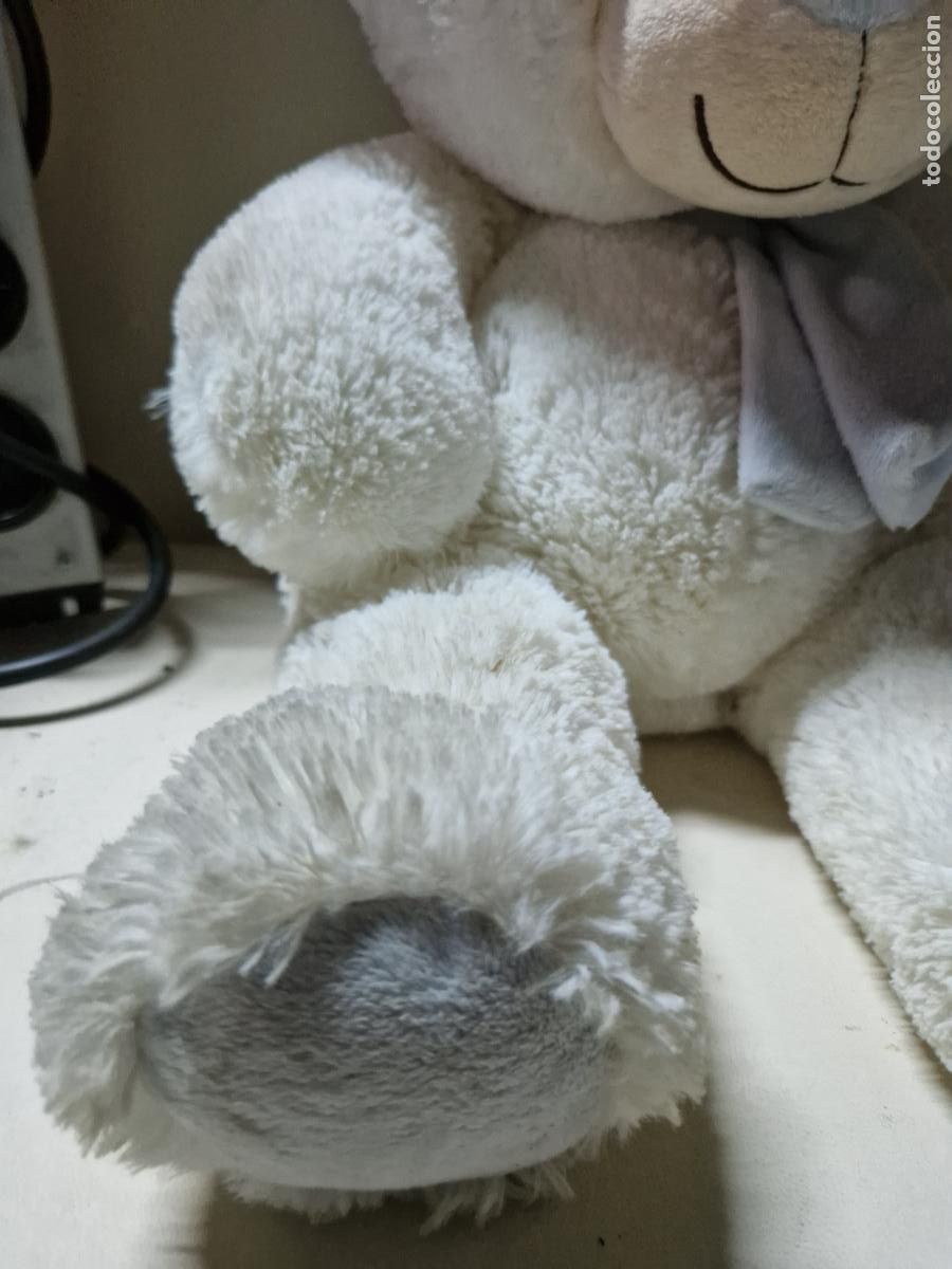Segunda mano: BONITO OSITO DE PELUCHE. COLOR BLANCO. - Foto 4