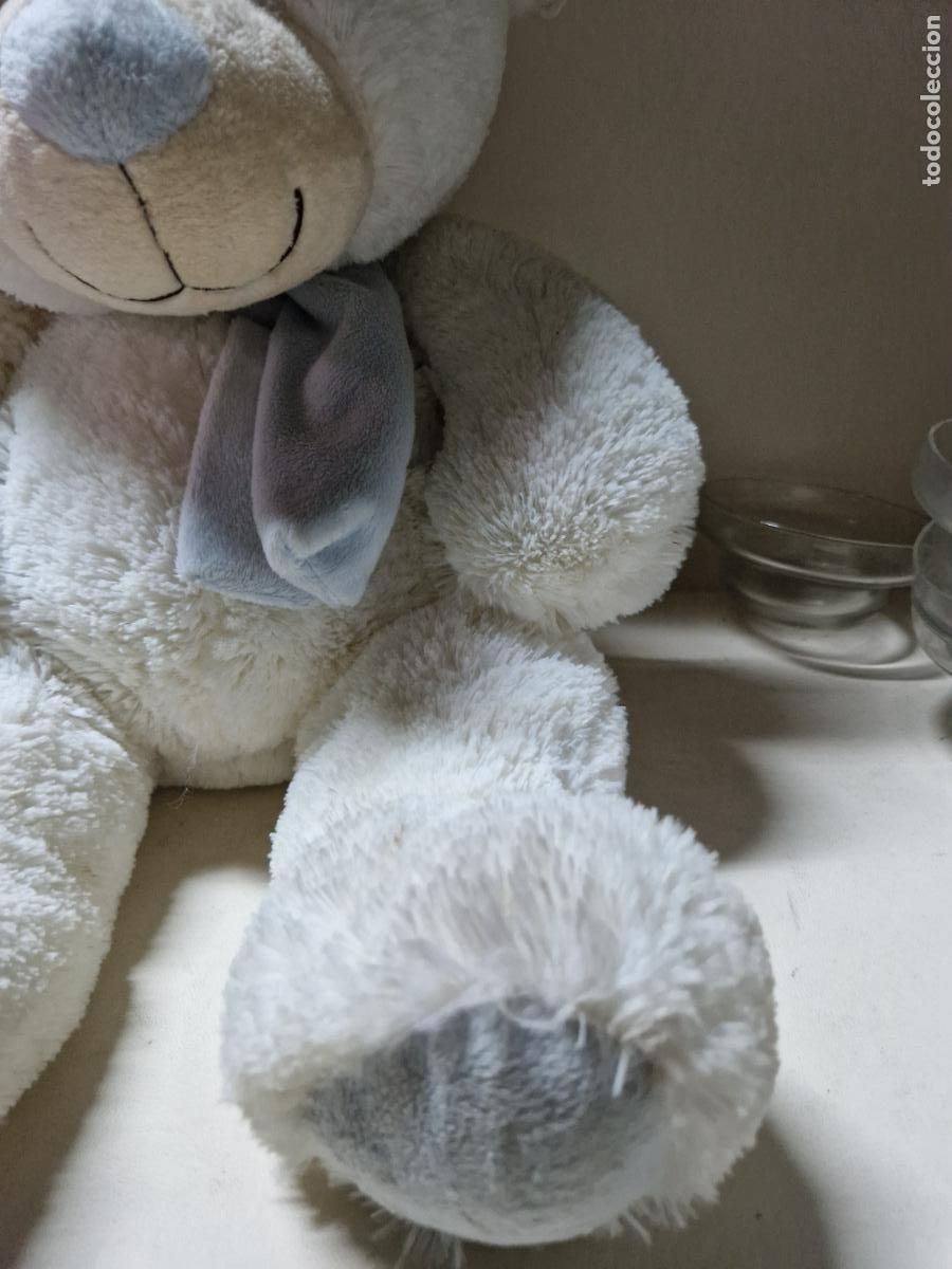 Segunda mano: BONITO OSITO DE PELUCHE. COLOR BLANCO. - Foto 5
