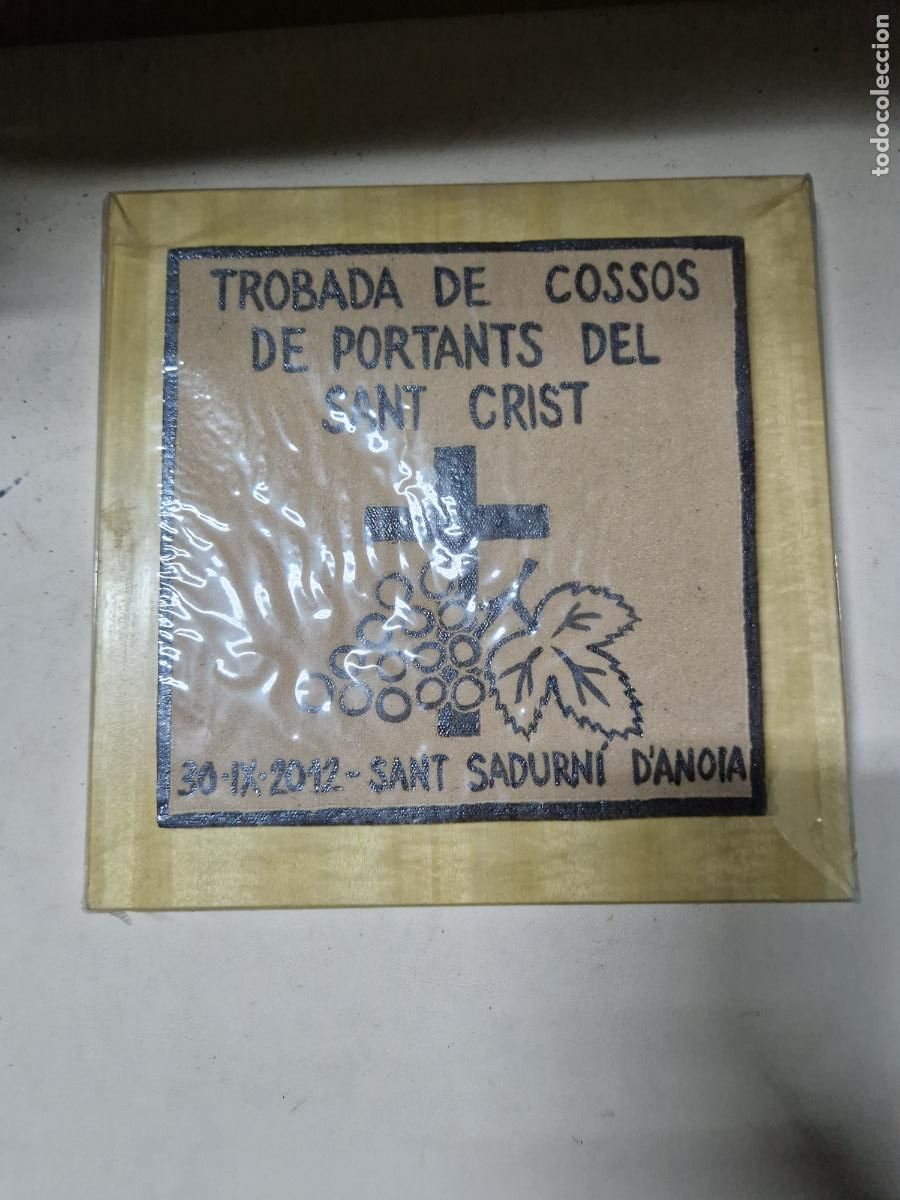Segunda mano: BONITO CUADRO DECORATIVO. TROBADA DE COSOSO. MEDIDA 25*25