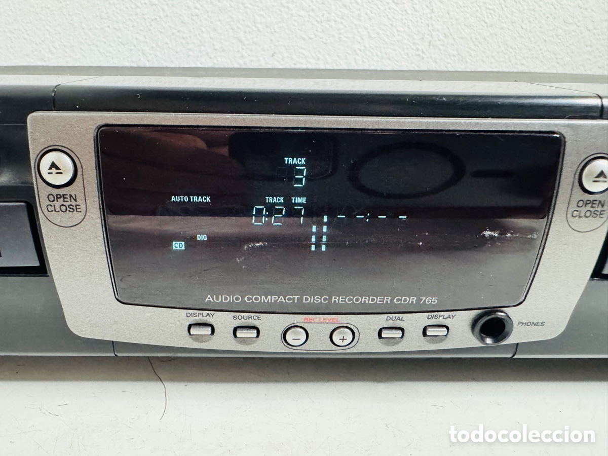 Segunda mano: PHILIPS CDR 765 Dual Disc CD-Recorder Para Reparar Un CD No Funciona - Foto 3