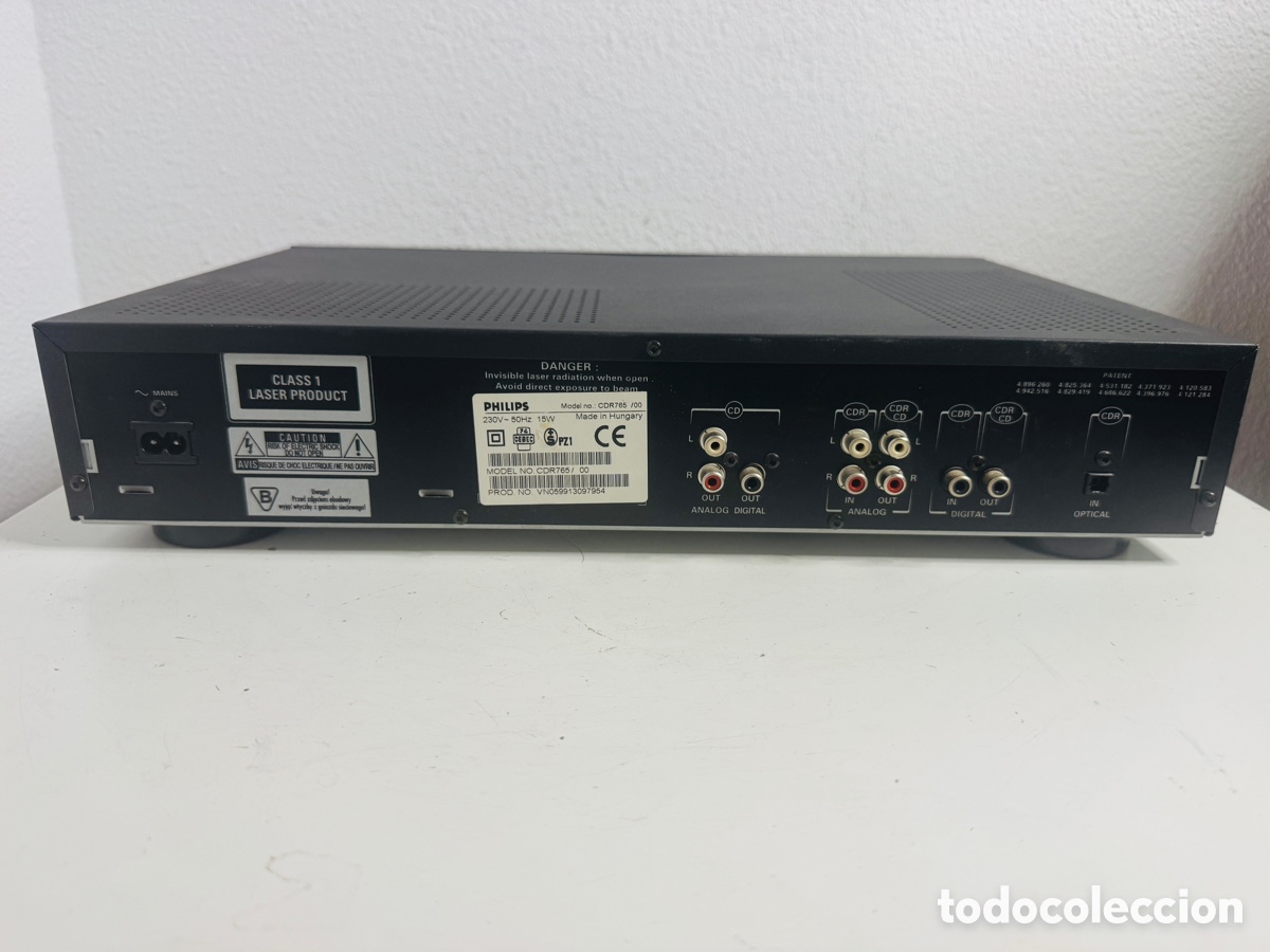 Segunda mano: PHILIPS CDR 765 Dual Disc CD-Recorder Para Reparar Un CD No Funciona - Foto 7