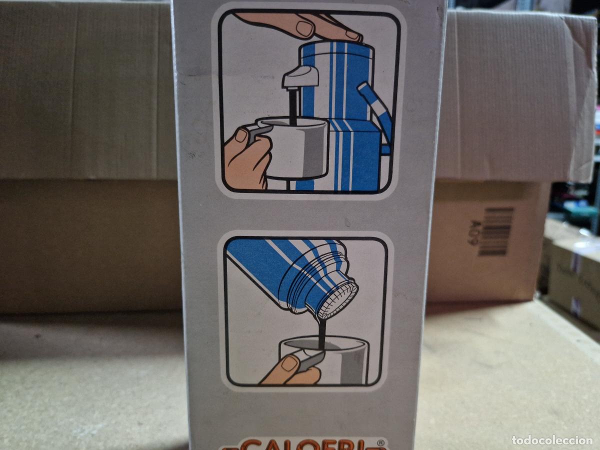 Segunda mano: BONITO TERMO PARA CAFE. AZUL EN CAJA. - Foto 3