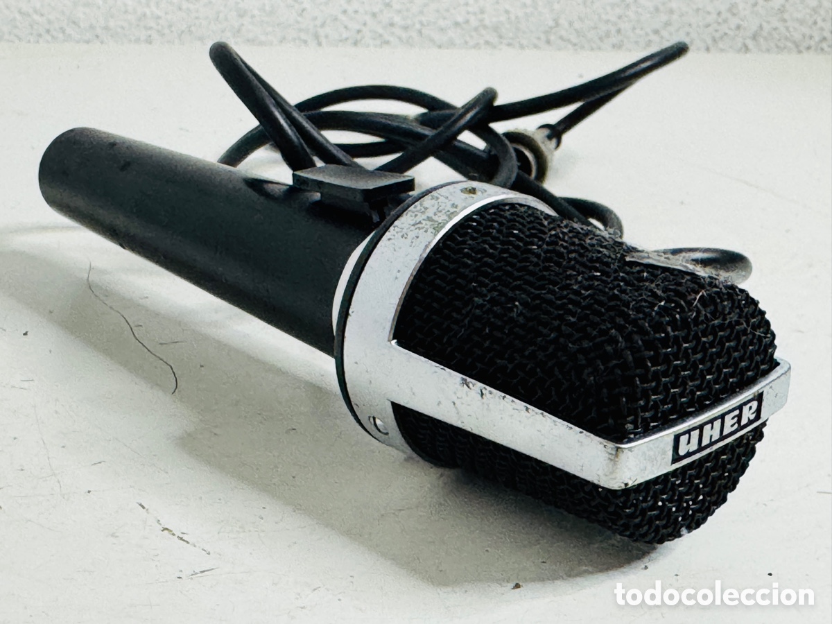Segunda mano: Uher M 518 Microphone Retro Vintage 1960s