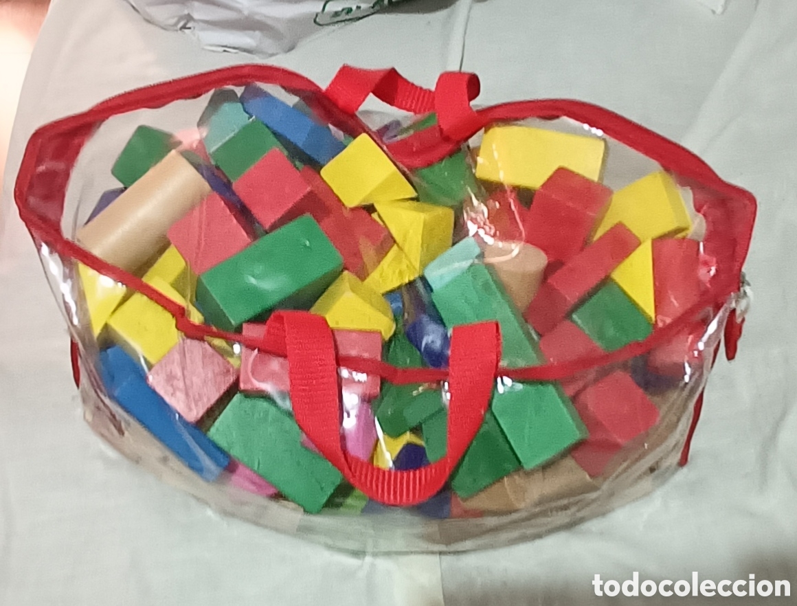 Segunda mano: Lote Bloques de Madera de Construcci&oacute;n. - Foto 2