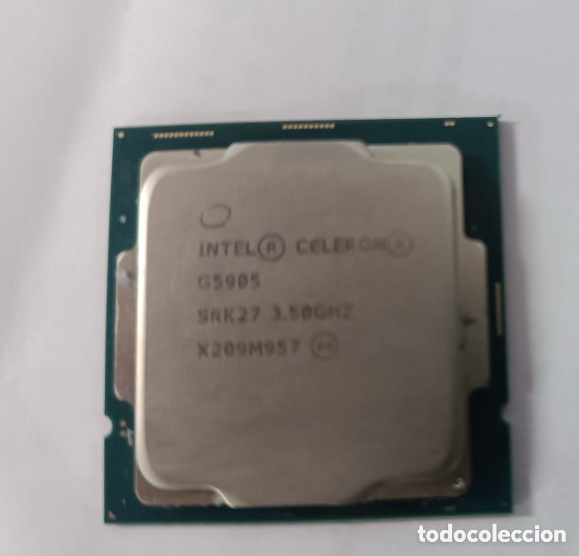 Segunda mano: Procesador Intel Celeron G5905 3.50GHz SRK27 | Socket LGA1200 (10&ordf; Gen)
