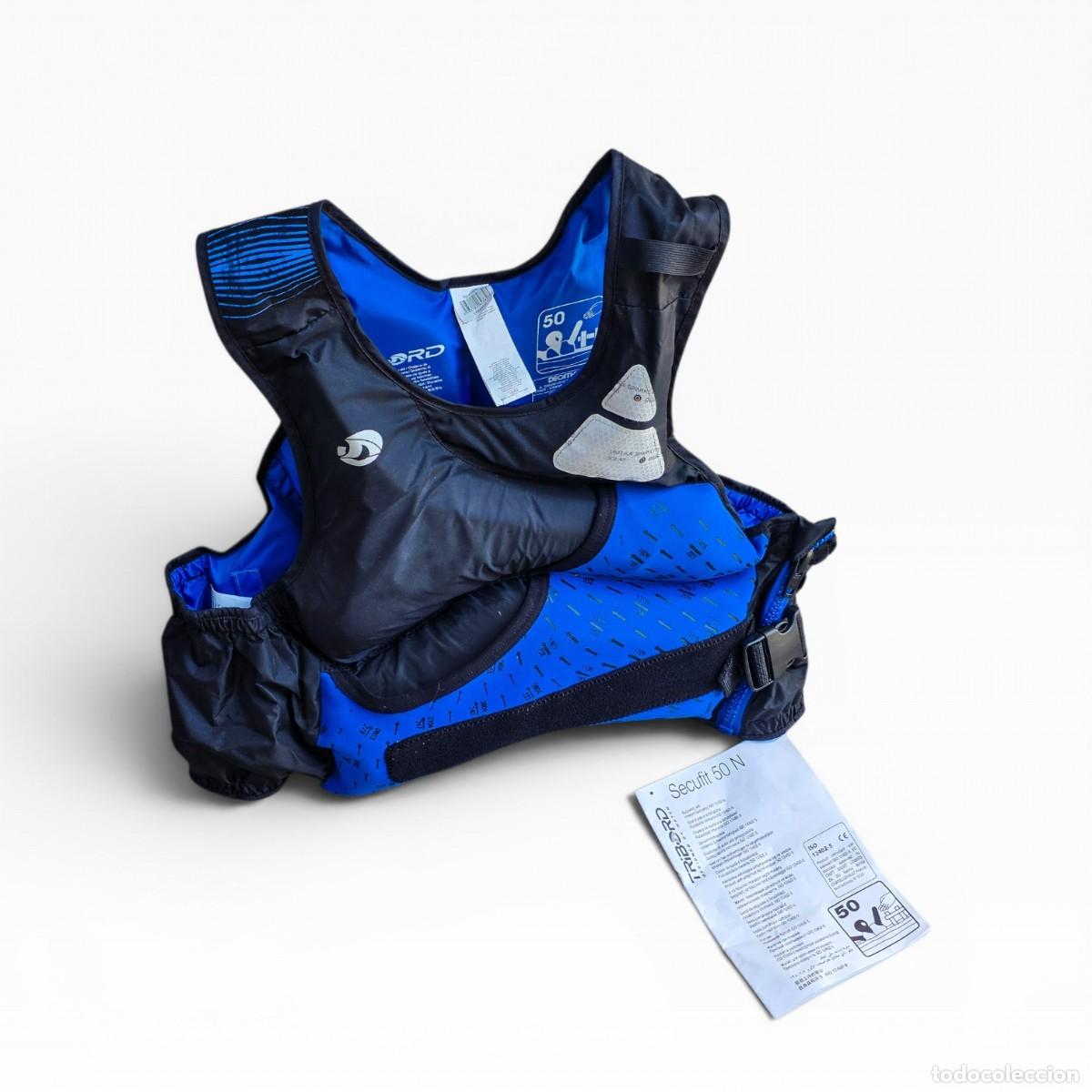 Segunda mano: Colete Ajuda &agrave; Flutuabilidade Tribord Secufit 50N &mdash; Decathlon &mdash; 60/80 kg