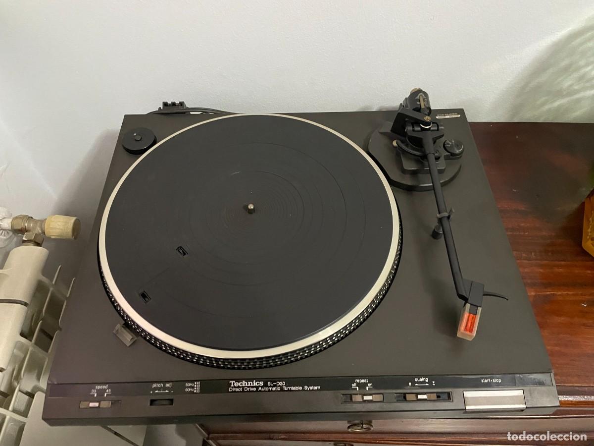 Segunda mano: PLATO TECHNICS SL-D3O MOTOR TRACCION DIRECTA. PITCH CONTROL. AGUJA ORIGINAL NUEVA TECHNICS DIAMANTE