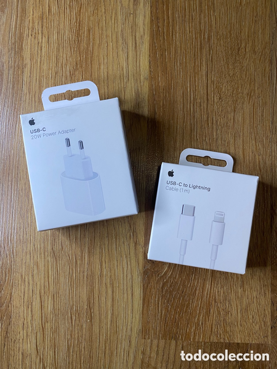 Segunda mano: Pack Cargador IPhone Tipo C a Lightning - Foto 1